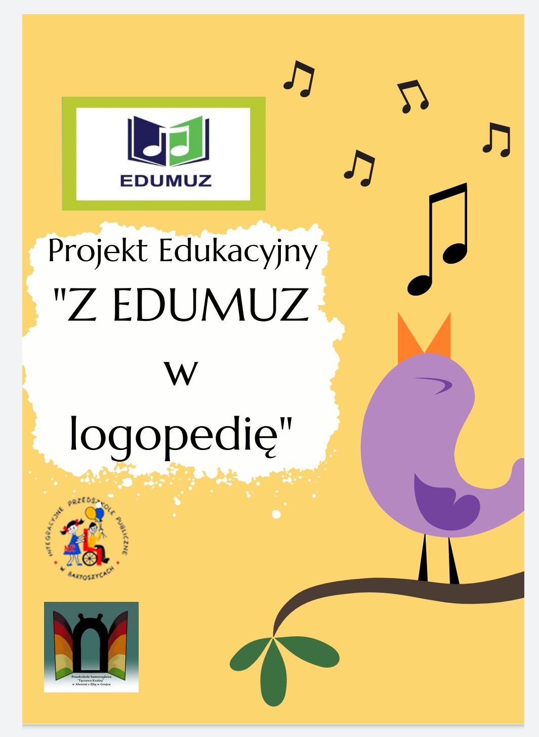 Projekt edukacyjny "Z EDUMUZ w logopedię"